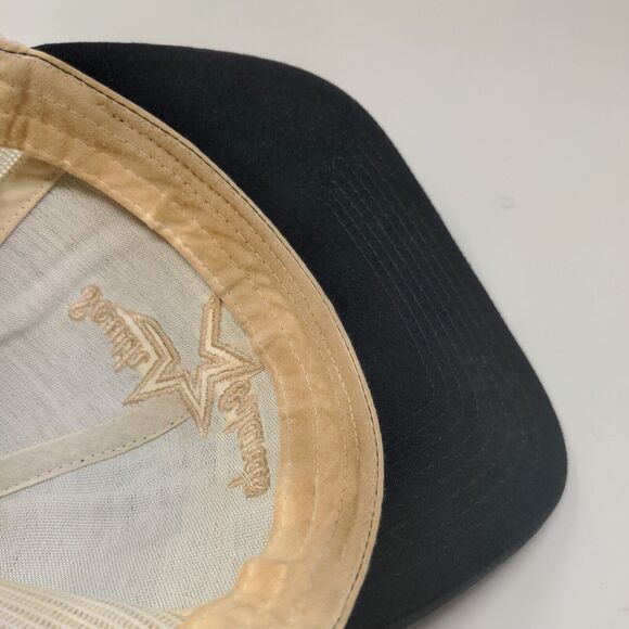 South Orlando Snapback Mesh Back Trucker Hat Brown Embroidered Pacific - Picture 9 of 9